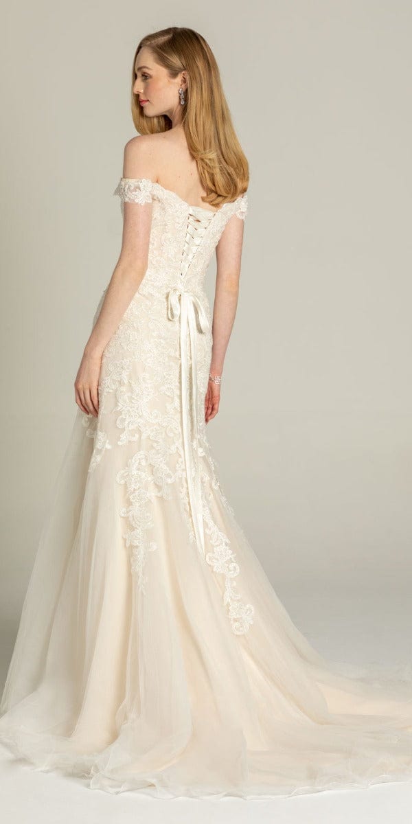 Sexy Straps Trumpet Wedding Gown Ivory Unique Bridal Dress Custom Size 4 6  8 10+ | eBay